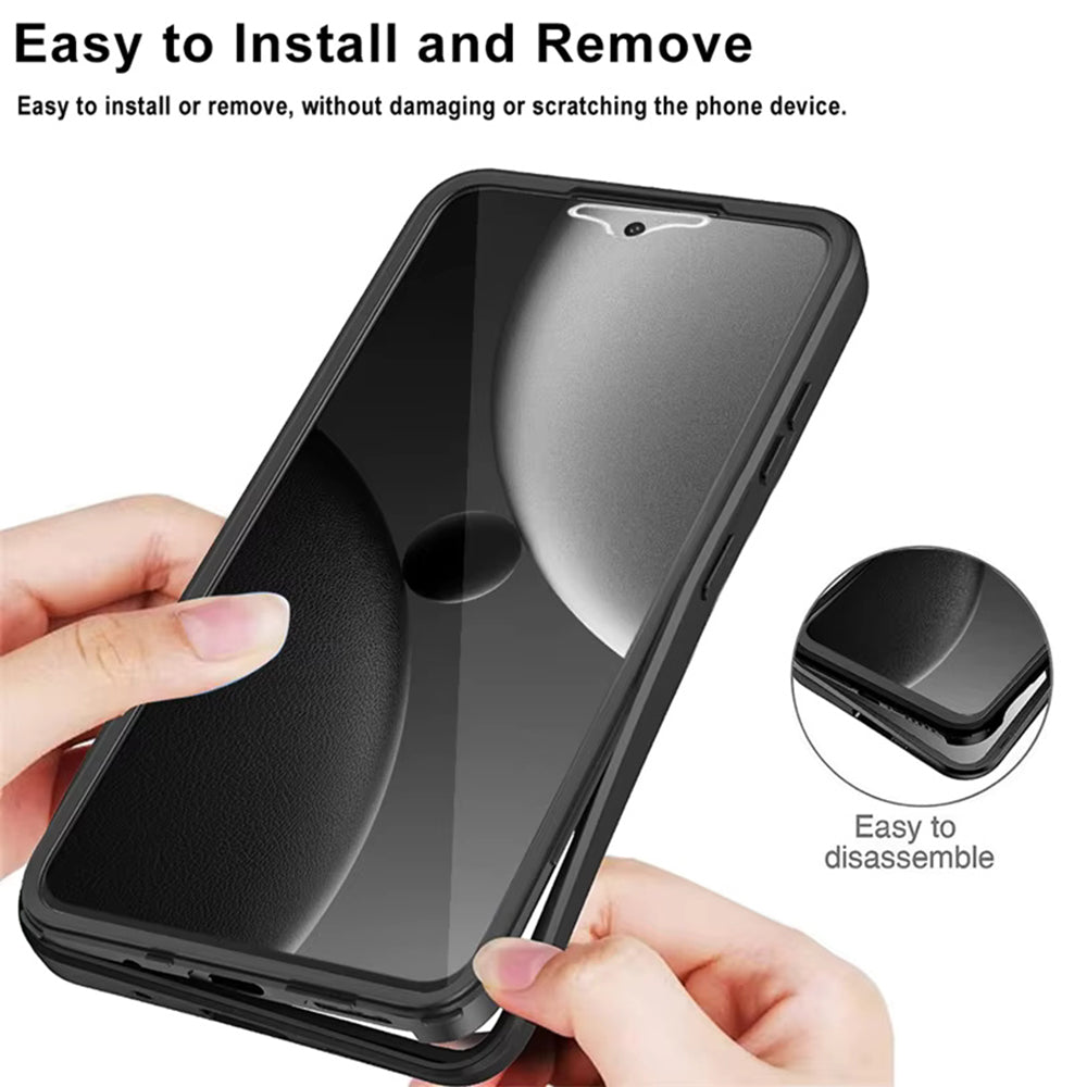 Case for Xiaomi 15 Ultra, Techsuit, ColorVerse 360, Black