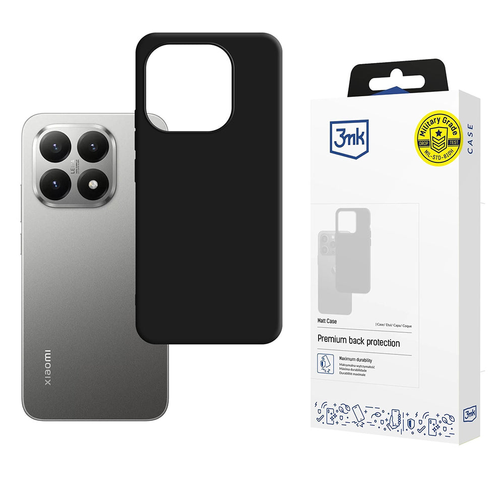 Case for Xiaomi 15T, 3MK, Matte Black