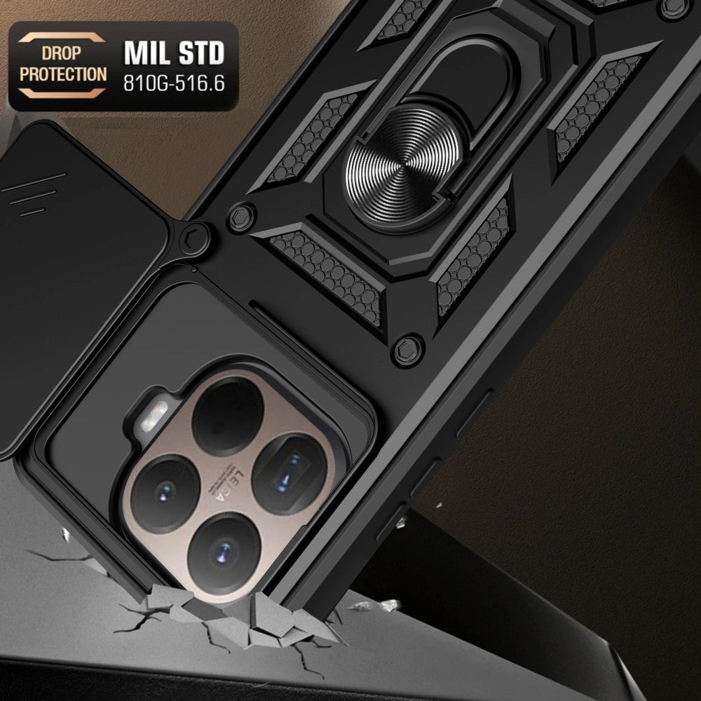 Case for Xiaomi 15T Pro, Techsuit, CamShield, Green