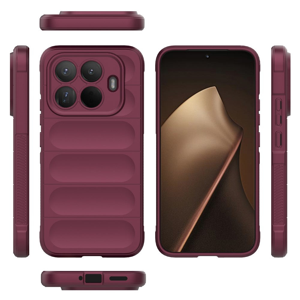 Case for Xiaomi 15T Pro, Techsuit, Magic Shield, Burgundy