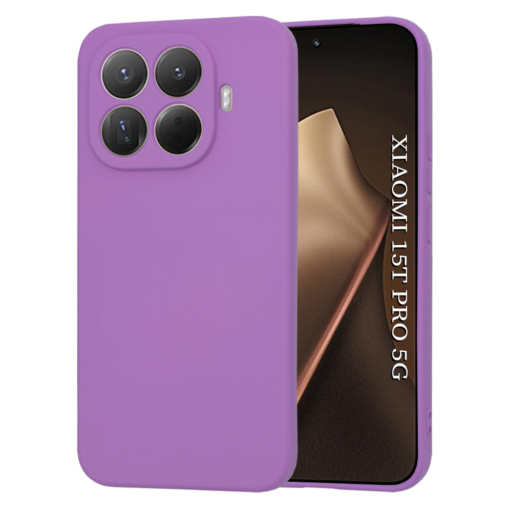 Case for Xiaomi 15T Pro, Techsuit, SoftFlex, Purple