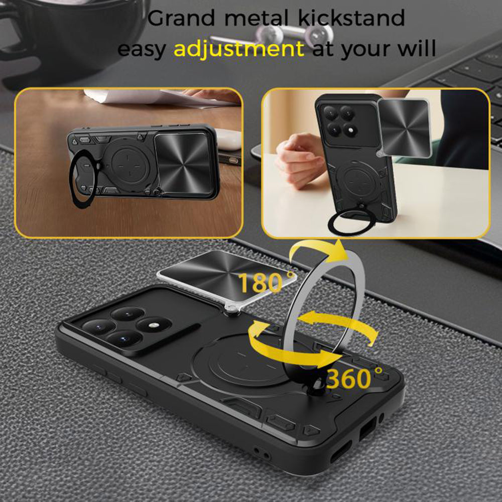 Case for Xiaomi 15T, Techsuit, CamGuard Pro, Pink