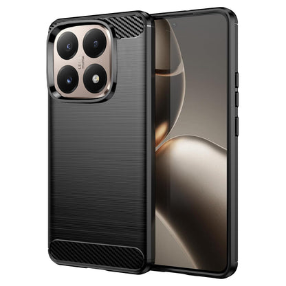 Case for Xiaomi 15T, Techsuit, Carbon, Black
