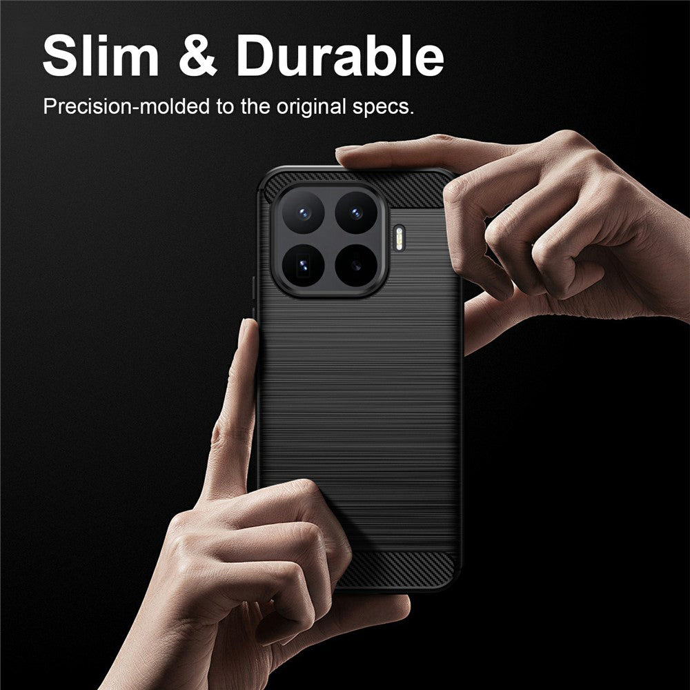 Case for Xiaomi 17T Pro, Techsuit, Carbon, Black
