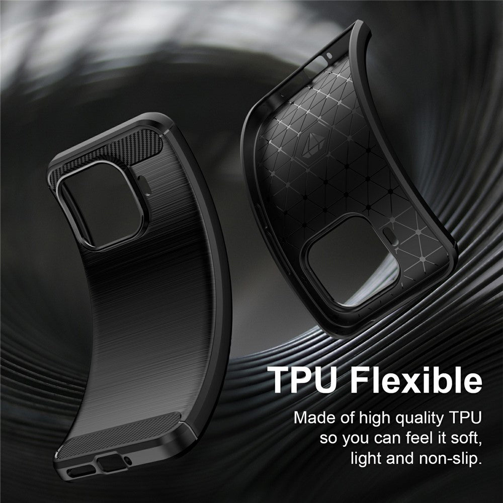 Case for Xiaomi 17T Pro, Techsuit, Carbon, Black
