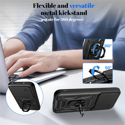Case for Xiaomi 17T, Techsuit, CamShield, Black