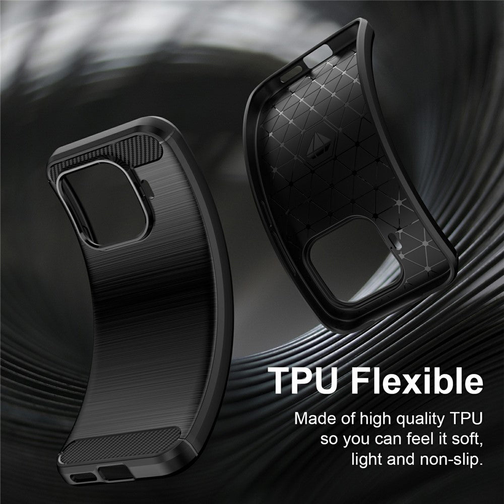 Case for Xiaomi 17T, Techsuit, Carbon, Black