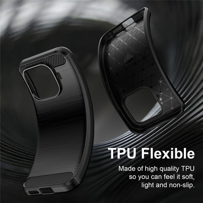 Case for Xiaomi 17T, Techsuit, Carbon, Black