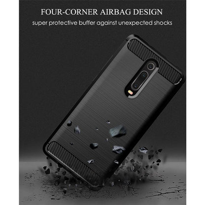 Case for Xiaomi Mi 9T Pro / 9T / Redmi K20 Pro / K20, Techsuit, Carbon, Black