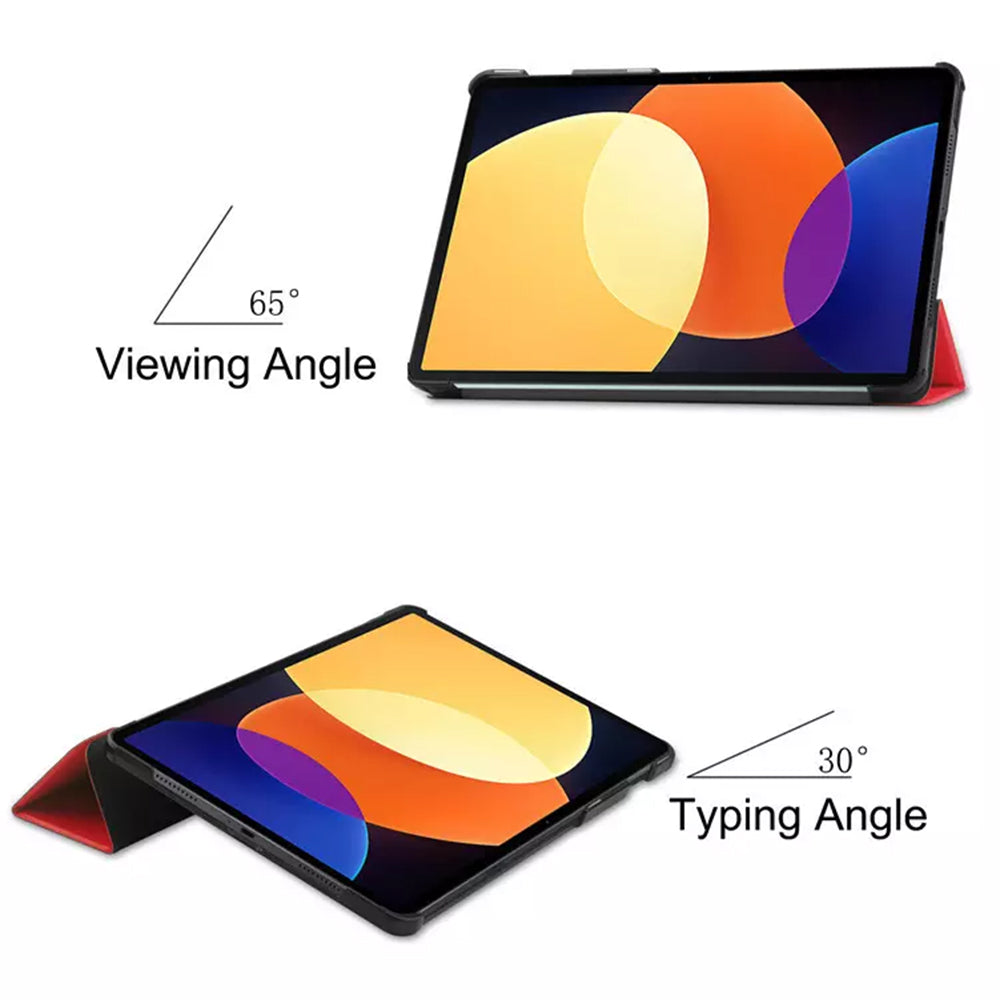 Case for Xiaomi Pad 5 Pro 12.4, Techsuit, FoldPro, Black