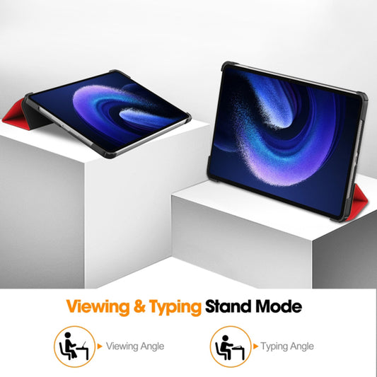 Case for Xiaomi Pad 6 / 6 Pro, Techsuit, FoldPro, Red