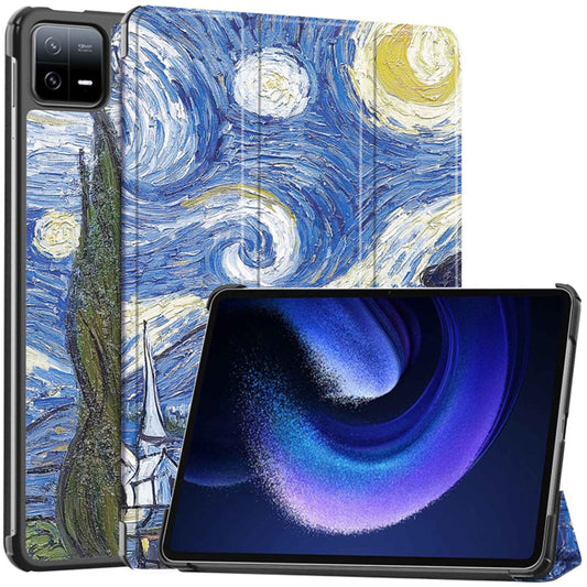 Case for Xiaomi Pad 6 / 6 Pro, Techsuit, FoldPro Starry Night, Multicolor