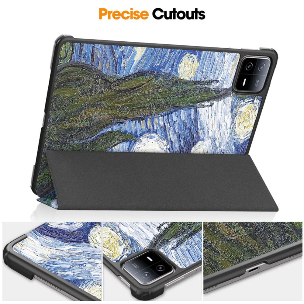 Case for Xiaomi Pad 6 / 6 Pro, Techsuit, FoldPro Starry Night, Multicolor
