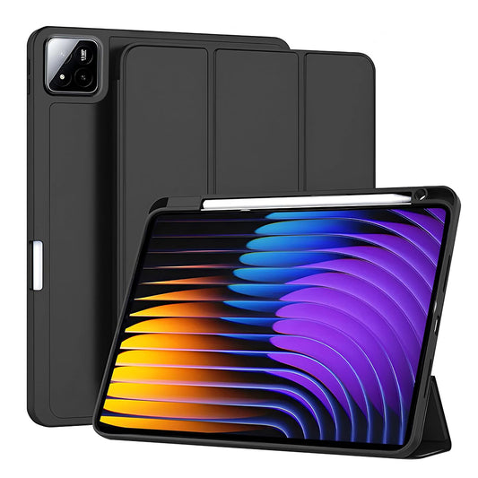 Case for Xiaomi Pad 7 / 7 Pro, Techsuit, Flex Trifold, Black