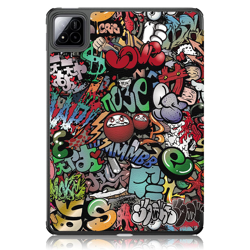 Case for Xiaomi Pad 7 / 7 Pro, Techsuit, FoldPro Urban Vibe, Multicolor