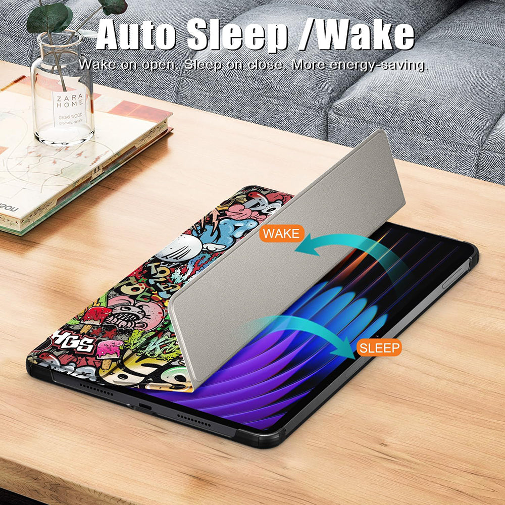 Case for Xiaomi Pad 7 / 7 Pro, Techsuit, FoldPro Urban Vibe, Multicolor
