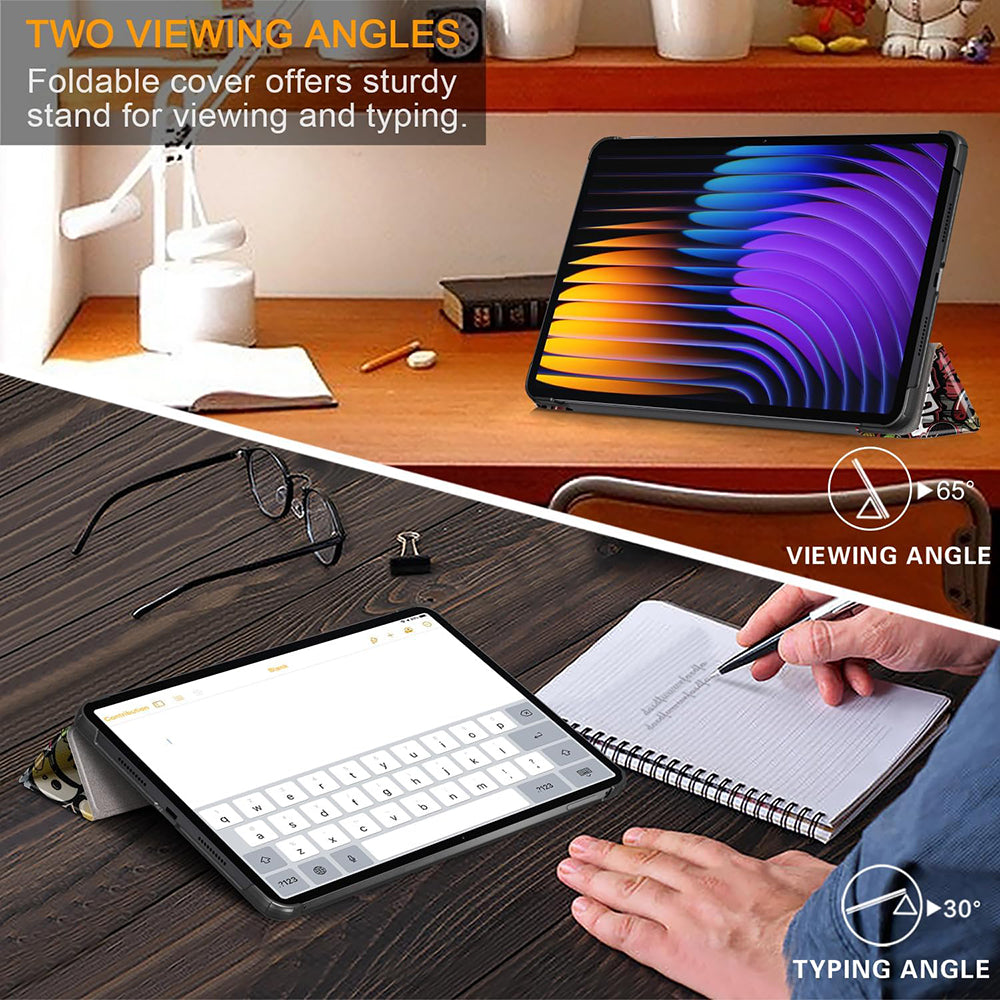 Case for Xiaomi Pad 7 / 7 Pro, Techsuit, FoldPro Urban Vibe, Multicolor
