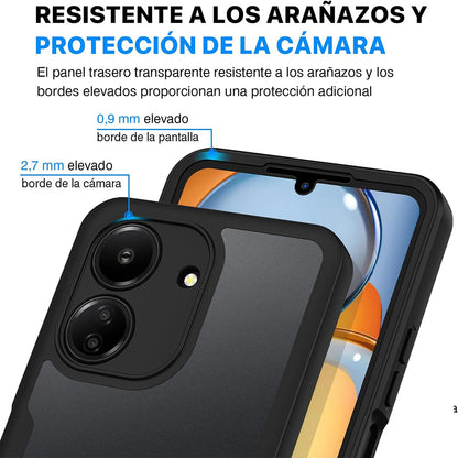 Case for Xiaomi Poco C65 / Redmi 13C, Techsuit, ColorVerse 360, Black