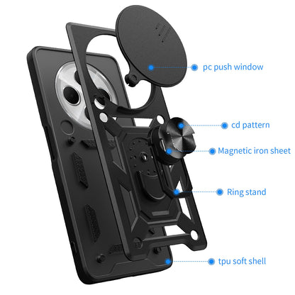 Case for Xiaomi Poco C75 / Redmi 14C, Techsuit, CamShield, Blue