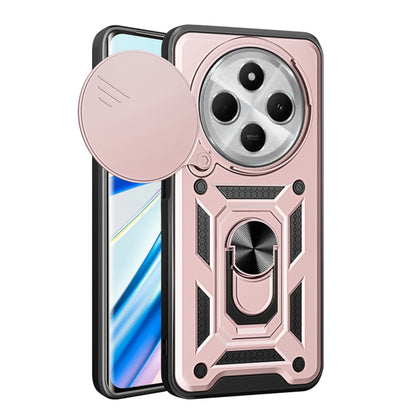 Case for Xiaomi Poco C75 / Redmi 14C, Techsuit, CamShield, Pink