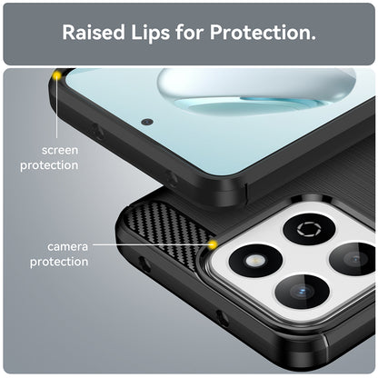 Case for Xiaomi Poco C75 / Redmi 14C, Techsuit, Carbon, Blue