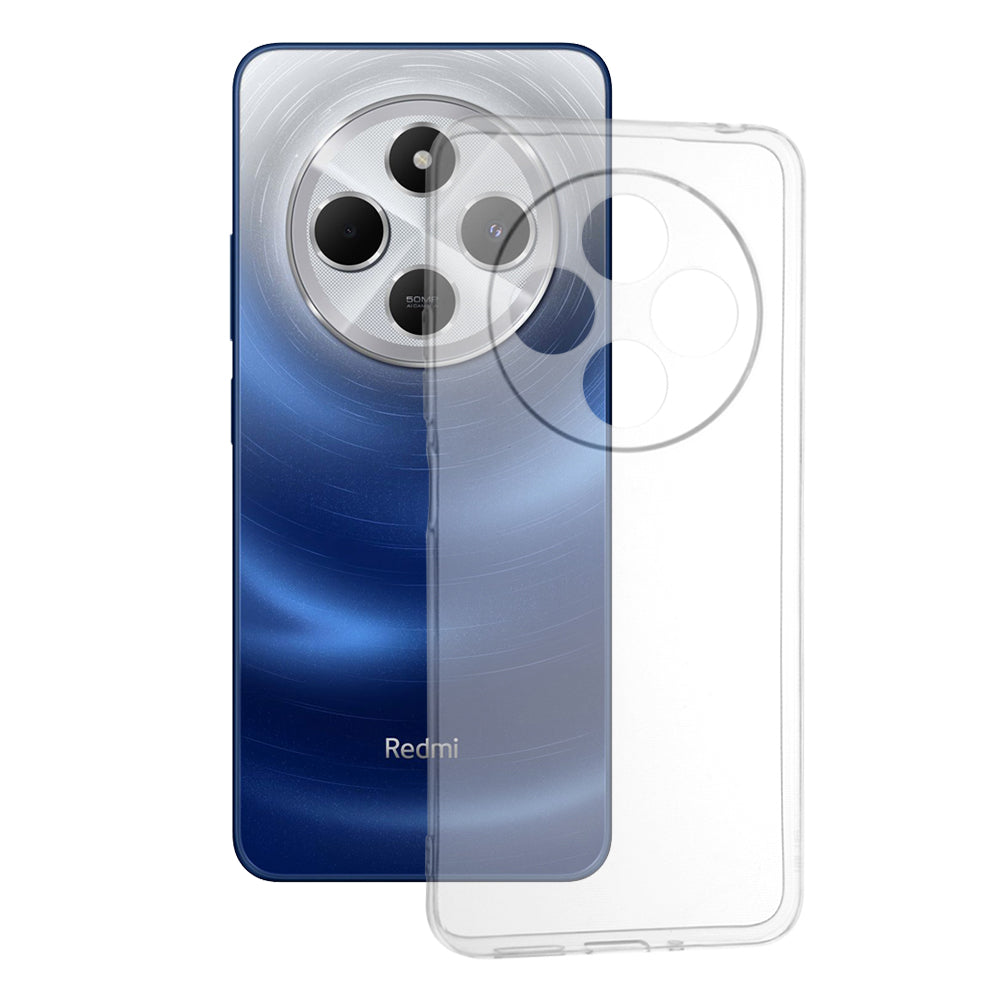 Case for Xiaomi Poco C75 / Redmi 14C, Techsuit, Clear, Transparent