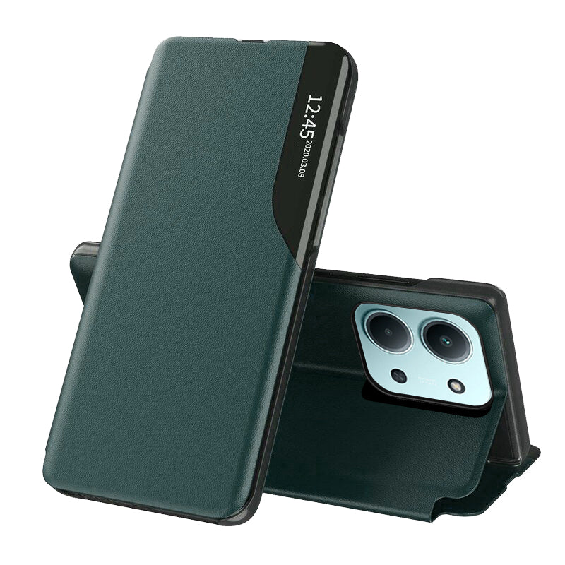 Case for Xiaomi Poco C85 4G / Redmi 15C 5G / 15C 4G, Techsuit, eFold, Dark Green
