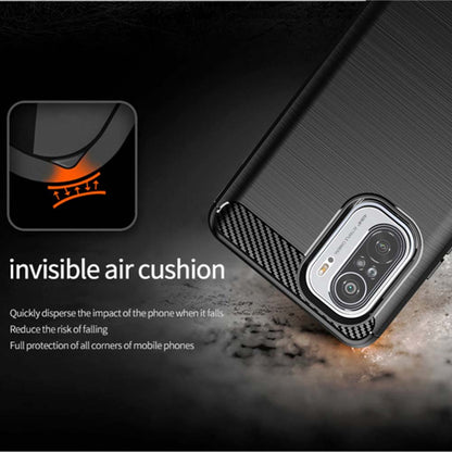 Case for Xiaomi Poco F3 / Mi 11i, Techsuit, Carbon, Black