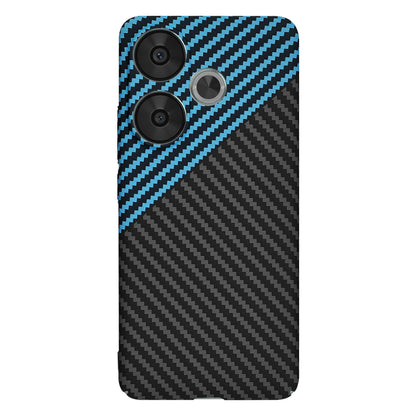 Case for Xiaomi Poco F6, Techsuit, Carbonite FiberShell, Blue