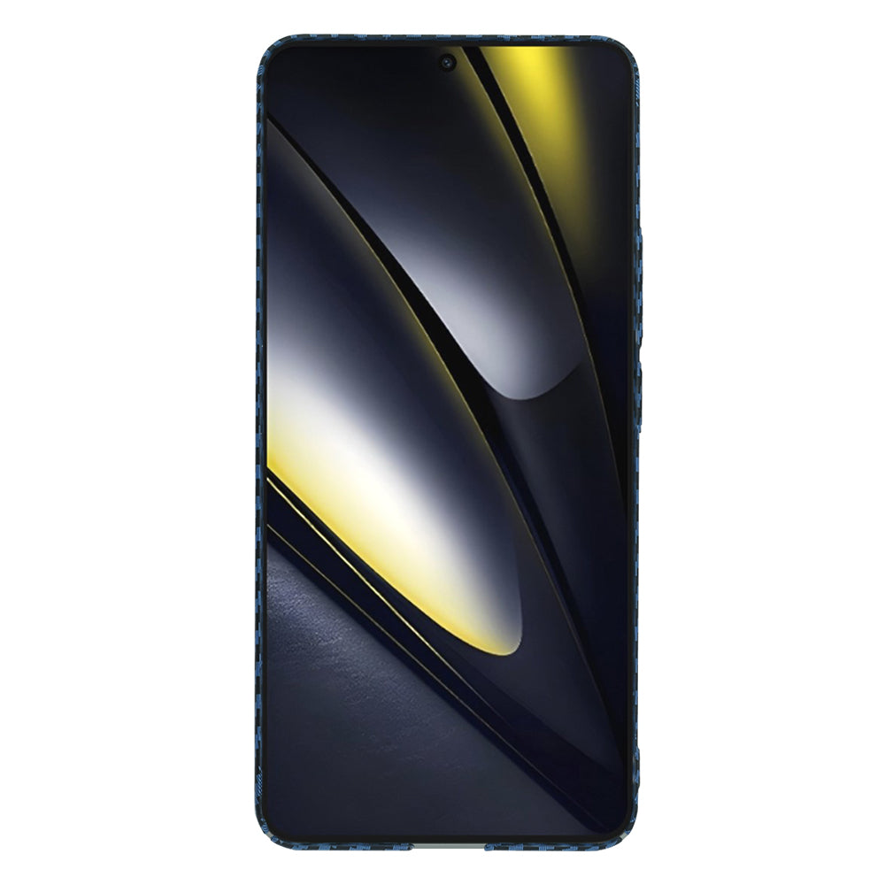 Case for Xiaomi Poco F6, Techsuit, Carbonite FiberShell, Turquoise