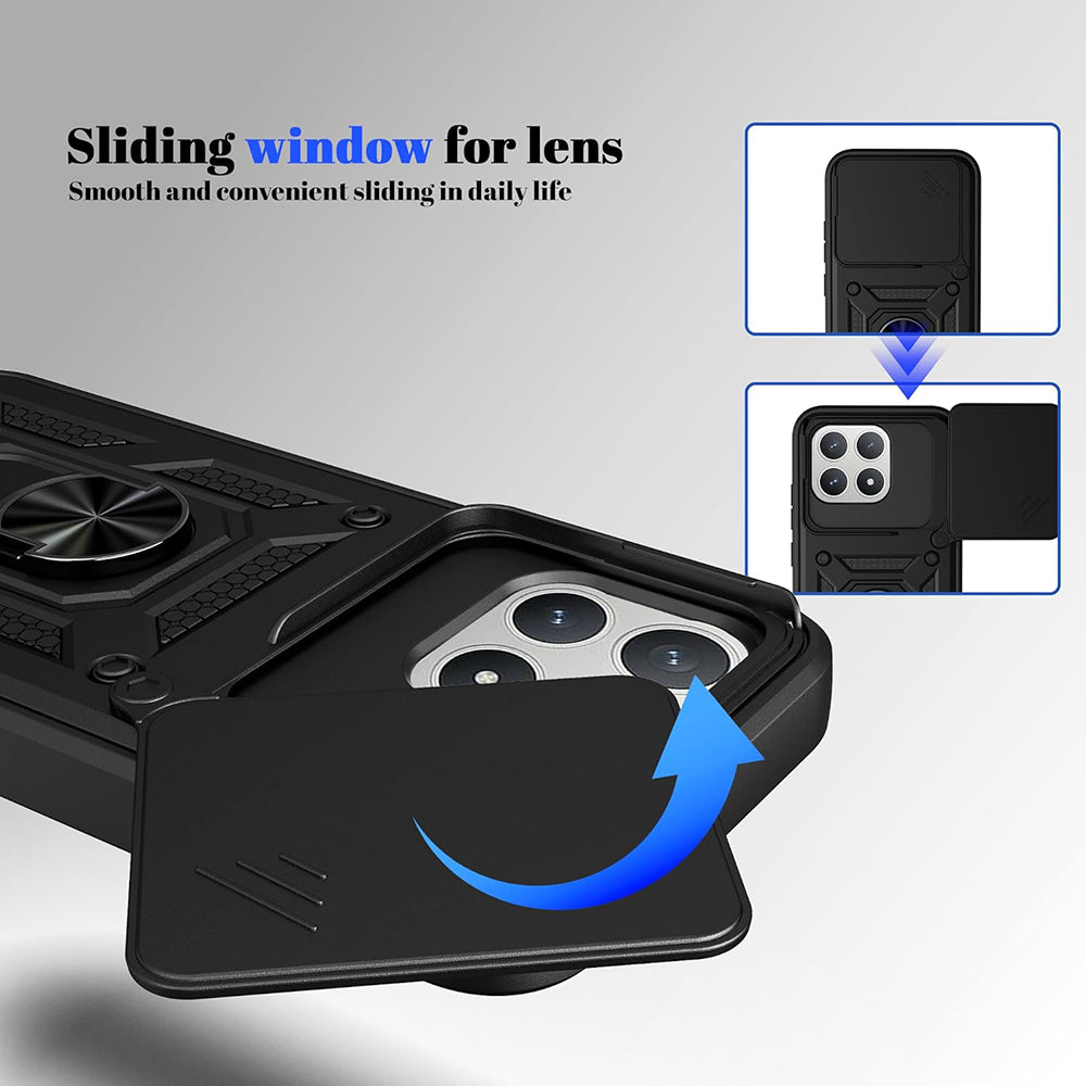 Case for Xiaomi Poco F8 Pro, Techsuit, CamShield, Black