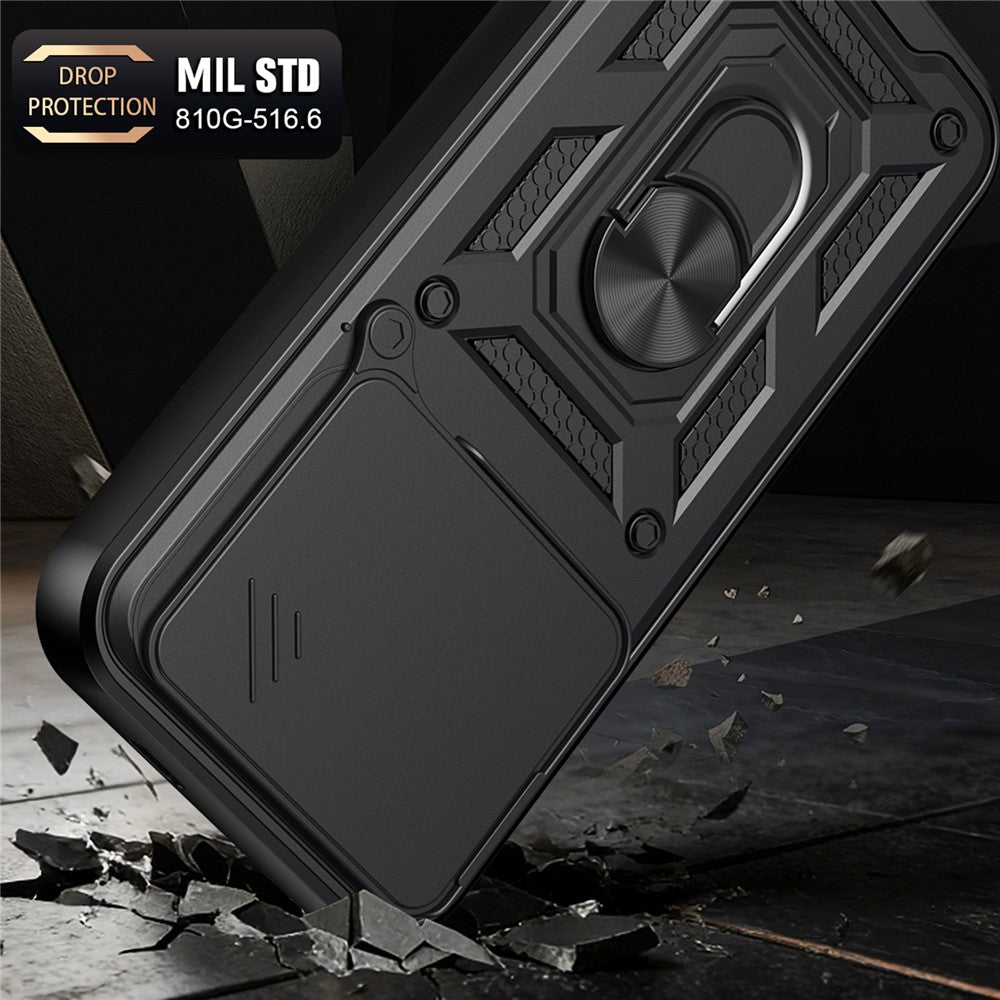 Case for Xiaomi Poco F9 Pro, Techsuit, CamShield, Black