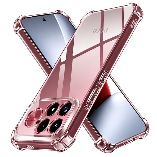 Case for Xiaomi Poco F9 Ultra, Techsuit, Shockproof Clear, Transparent