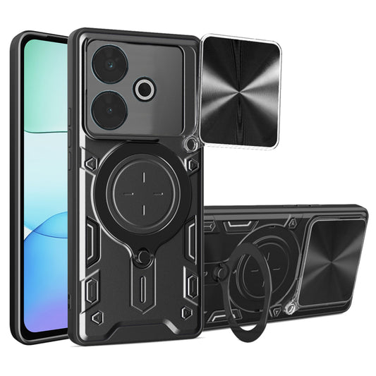 Case for Xiaomi Poco M6 4G / Redmi 13, Techsuit, CamGuard Pro, Black