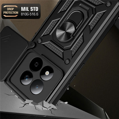 Case for Xiaomi Poco M8 Pro / Redmi Note 15 Pro+ 5G, Techsuit, CamShield, Blue