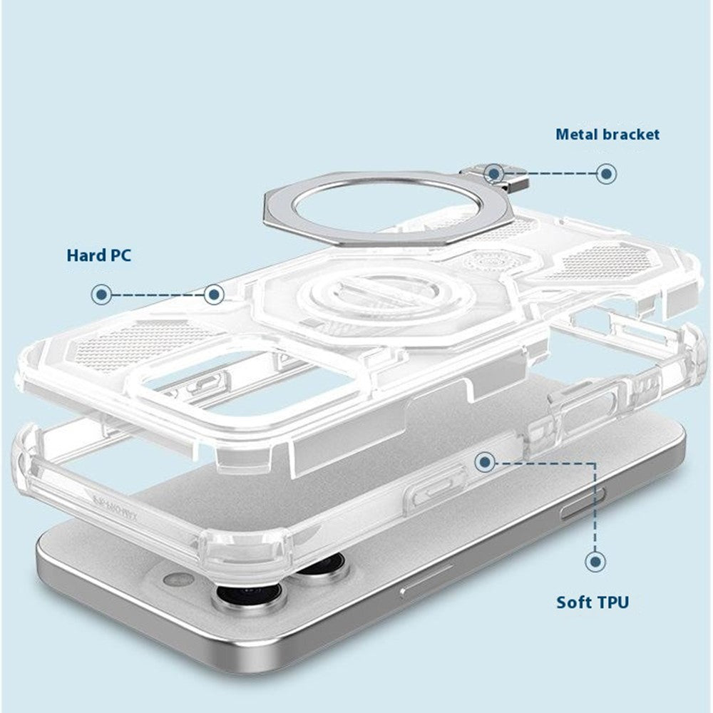 Case for Xiaomi Poco M8 Pro / Redmi Note 15 Pro+ 5G, Techsuit, Carbon Shield Pro, Purple