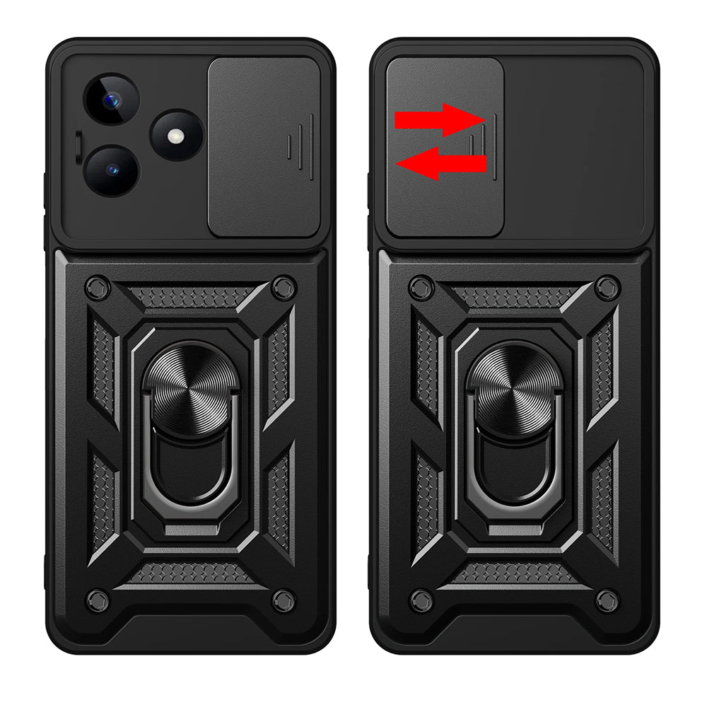 Case for Xiaomi Poco X6 / Note 13 Pro 5G, Techsuit, CamShield, Black