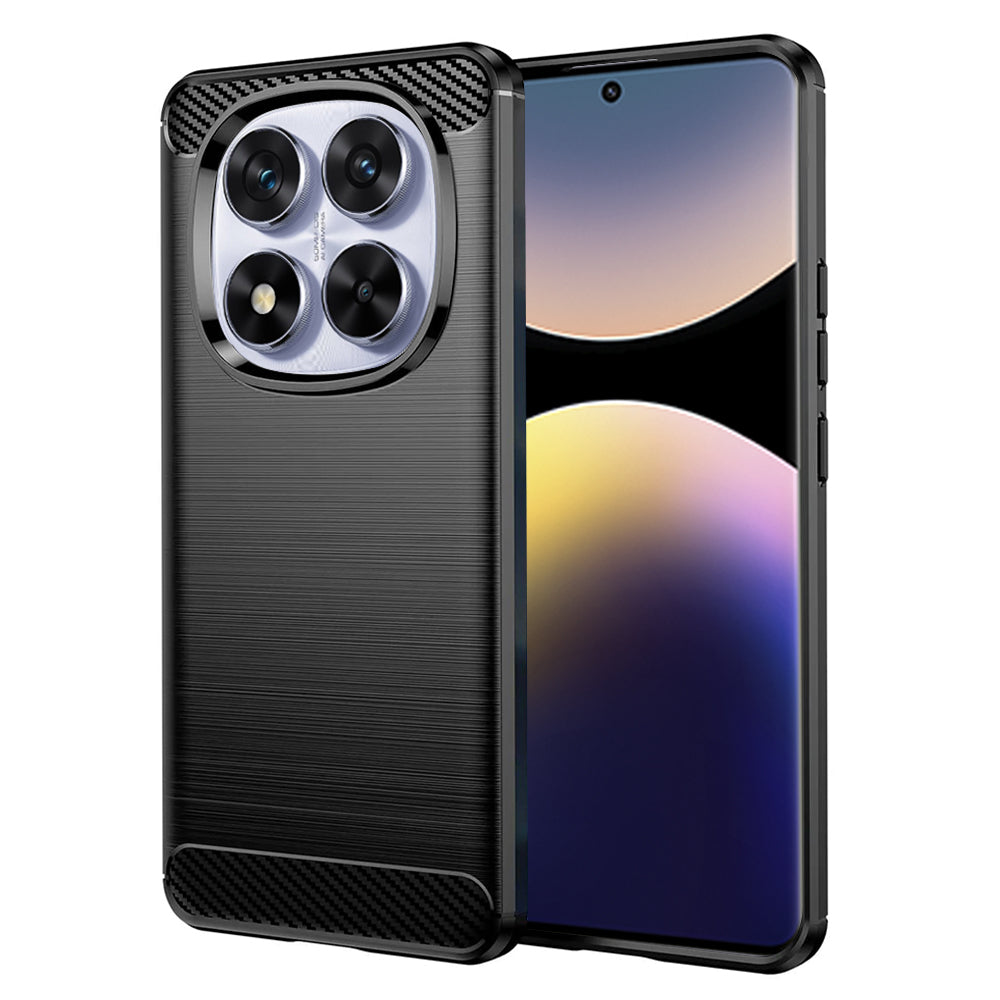 Case for Xiaomi Poco X7 / Note 14 Pro 5G, Techsuit, Carbon, Black