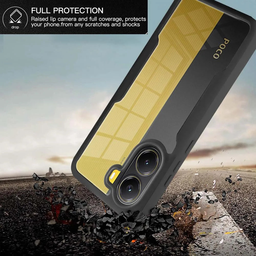 Case for Xiaomi Poco X7 Pro, Techsuit, ColorVerse 360, Purple