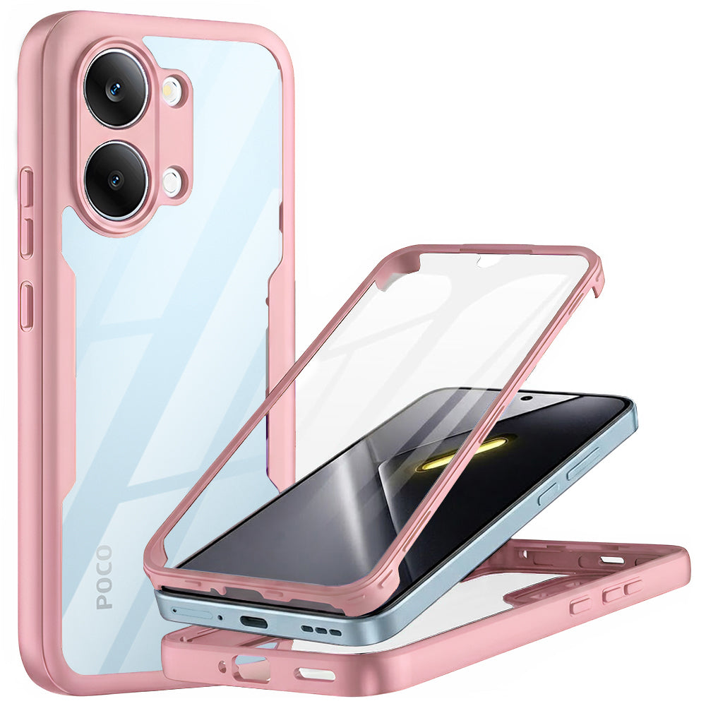 Case for Xiaomi Poco X8 Pro Max, Techsuit, ColorVerse 360, Pink