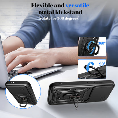 Case for Xiaomi Poco X8 Pro, Techsuit, CamShield, Blue