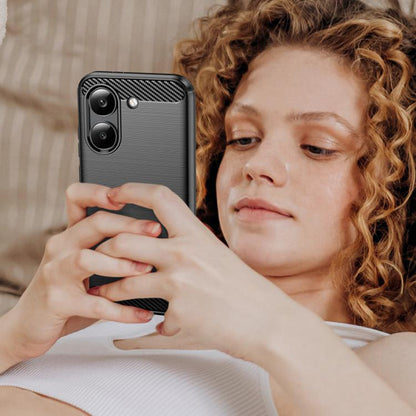 Case for Xiaomi Poco X8 Pro, Techsuit, Carbon, Black