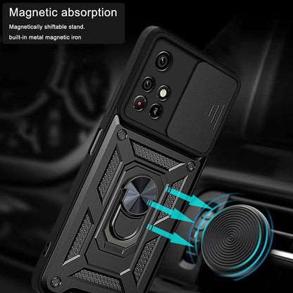 Case for Xiaomi Redmi 10 2022 / 10 (2021), Techsuit, CamShield, Black