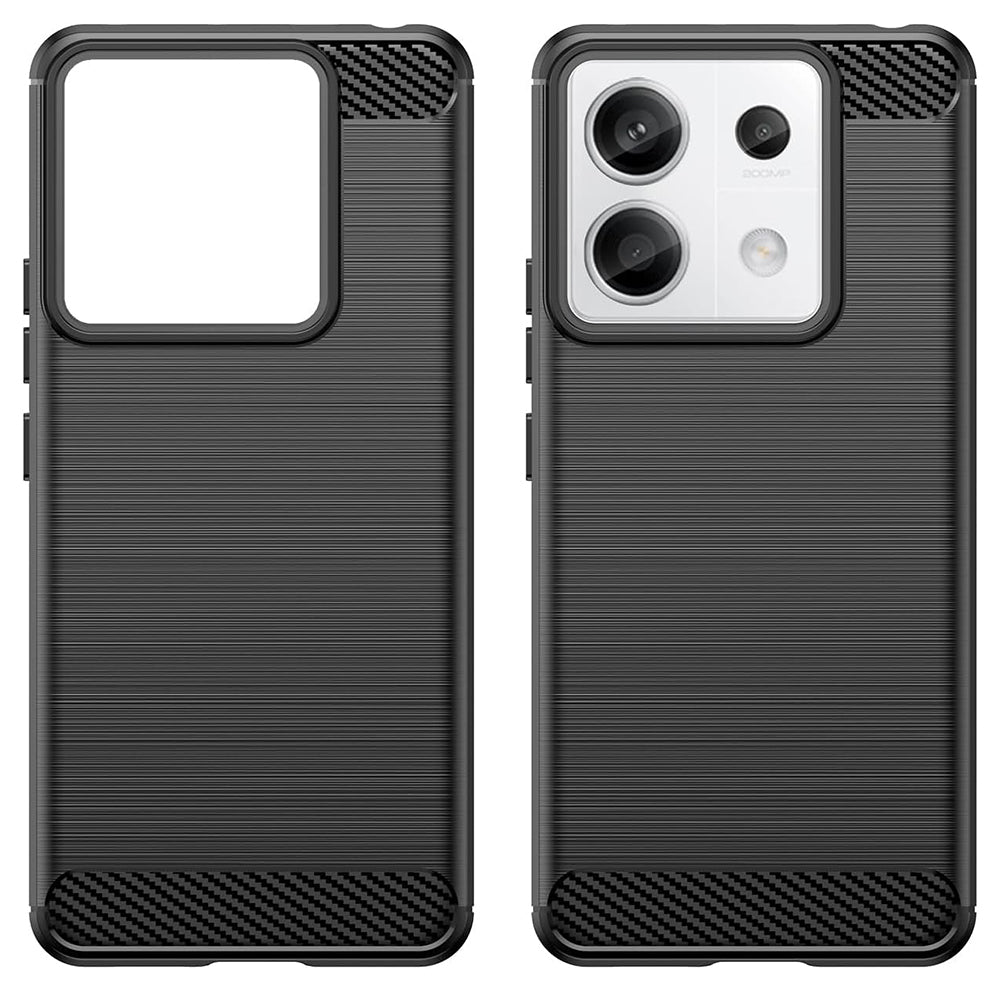 Case for Xiaomi Redmi 13C 5G / 13C / Poco C65, Techsuit, Carbon, Black