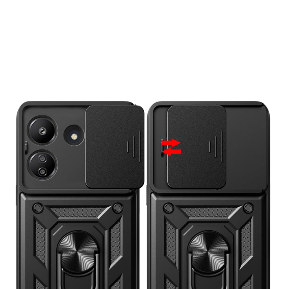 Case for Xiaomi Redmi 13C 5G, Techsuit, CamShield, Green