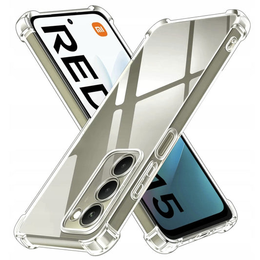Case for Xiaomi Redmi 15 5G / 15 4G, Techsuit, Shockproof Clear, Transparent