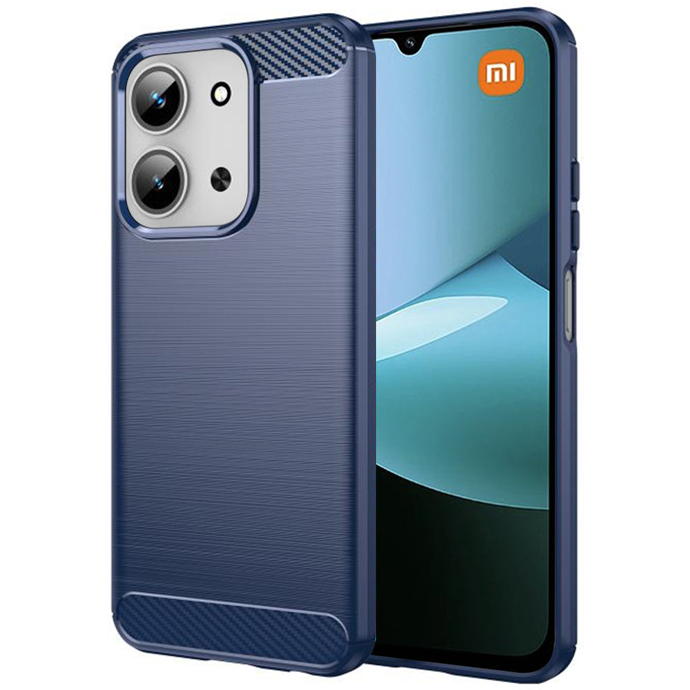 Case for Xiaomi Redmi 15C 5G / 15C 4G, Techsuit, Carbon, Blue