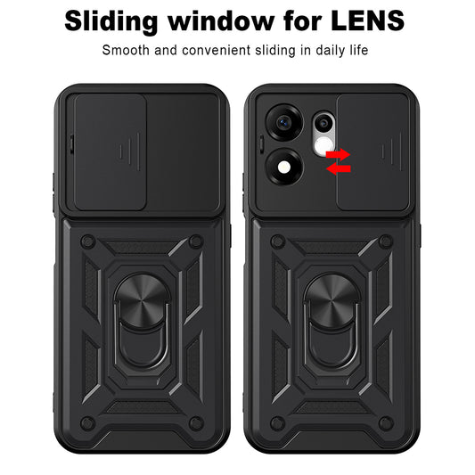 Case for Xiaomi Redmi 17 5G / 17 4G, Techsuit, CamShield, Black