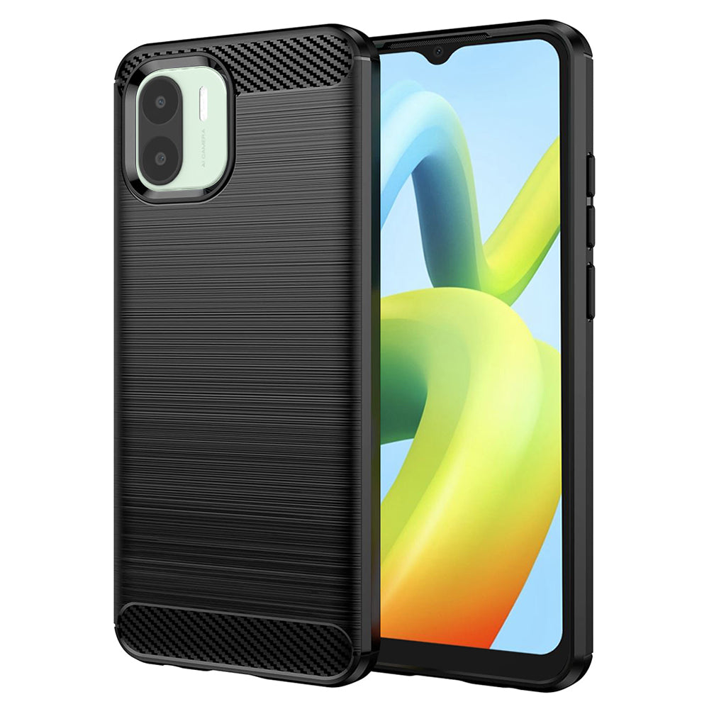 Case for Xiaomi Redmi A2 / A1, Techsuit, Carbon, Black