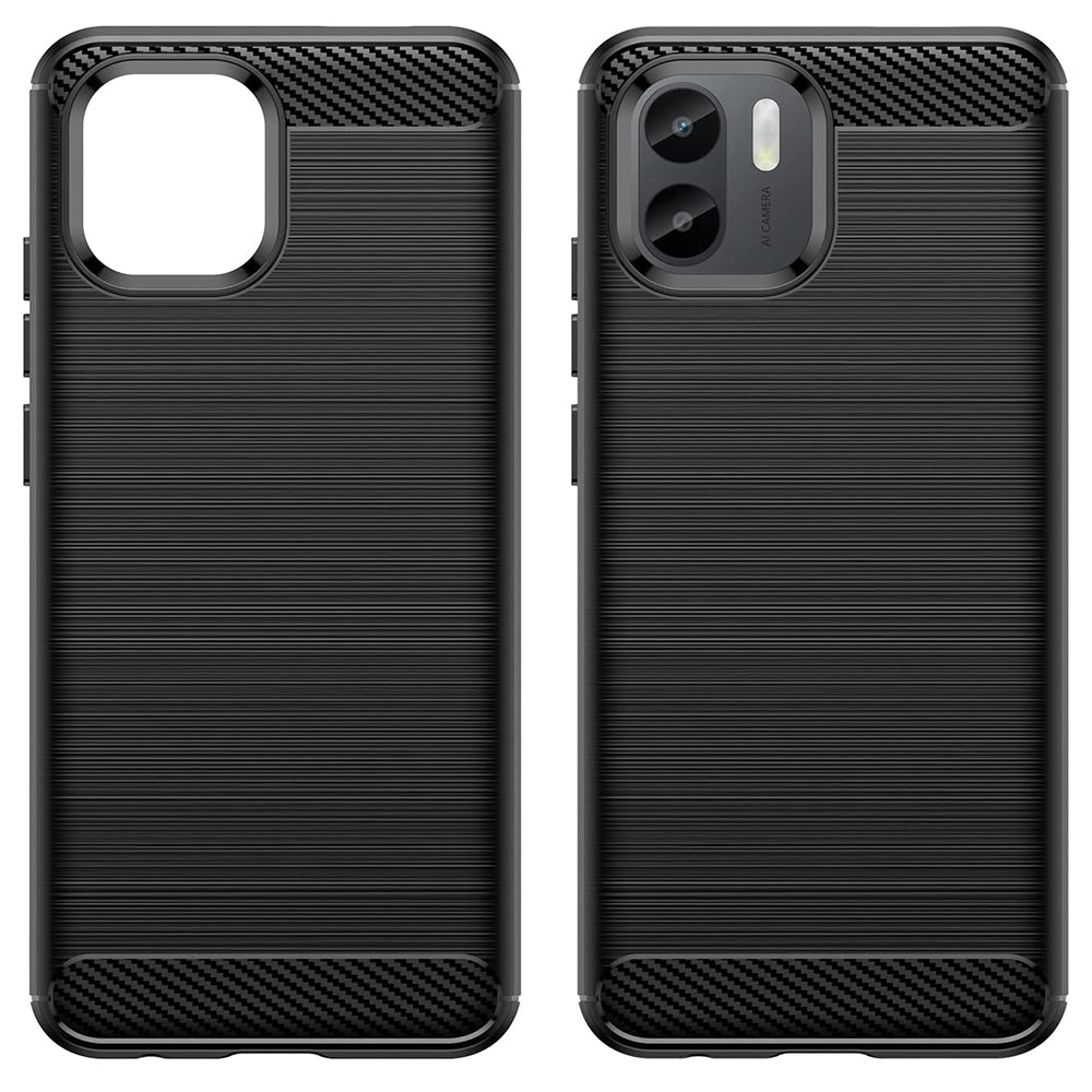 Case for Xiaomi Redmi A2 / A1, Techsuit, Carbon, Black